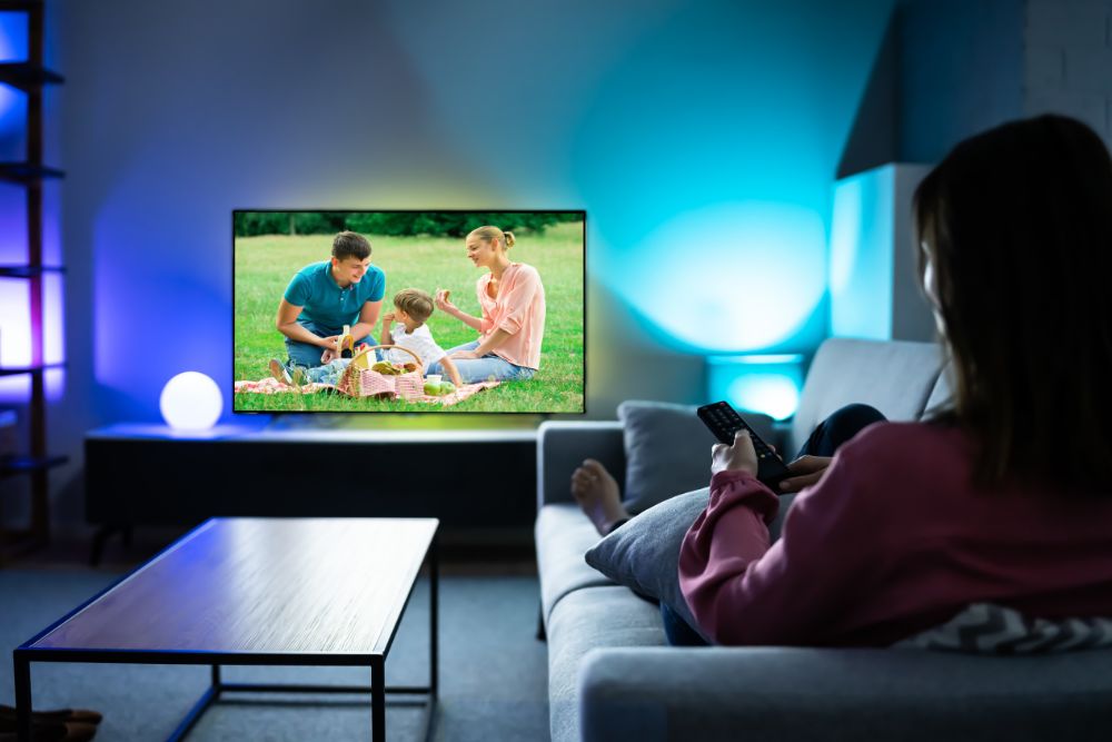 tamaño de televisor