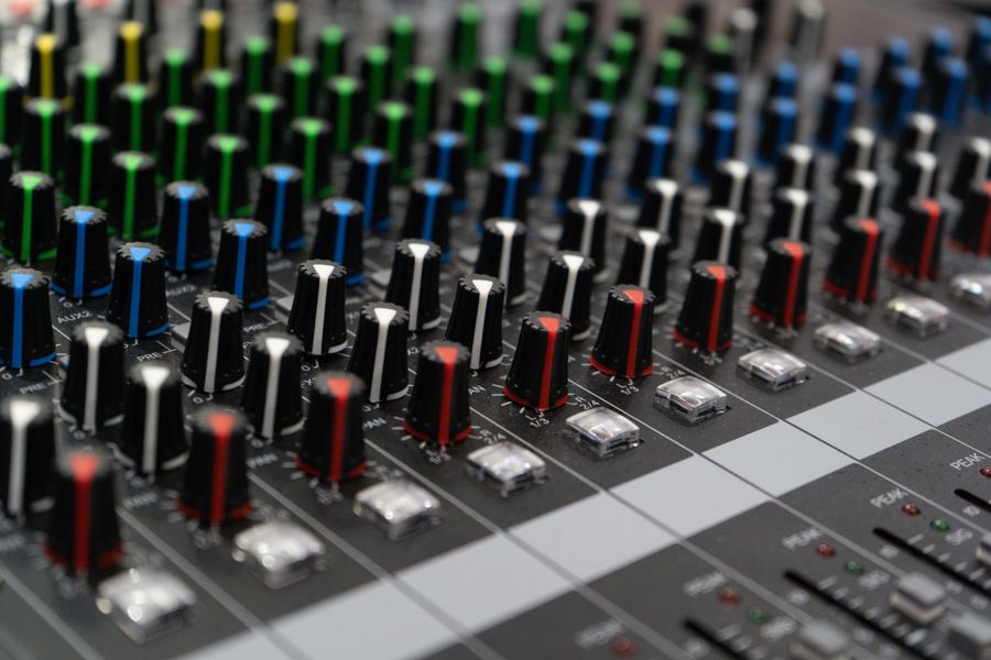 consola mezcla audio profesional 2 Consola de mezcla de audio profesional