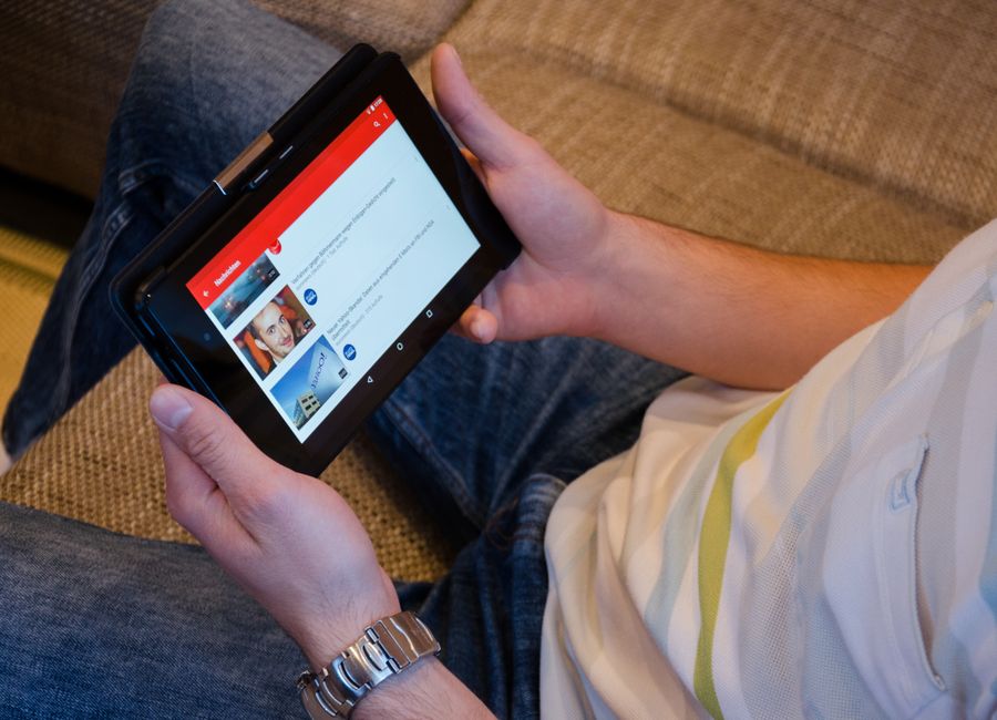 tablet aplicacion streaming chromecast 1 Tablet con aplicación de streaming Chromecast